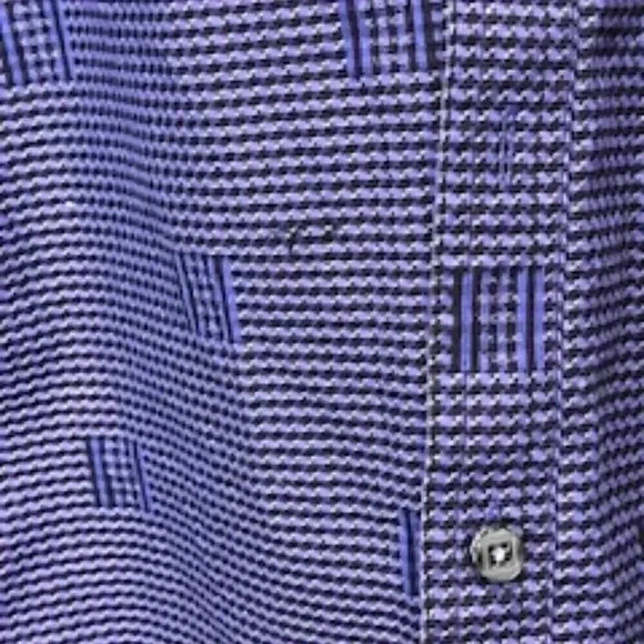 Marco Brunelli Long Sleeve Button Up Shirt‎ W/ Contrasting flip Cuffs Mens Sz XL - Picture 8 of 10